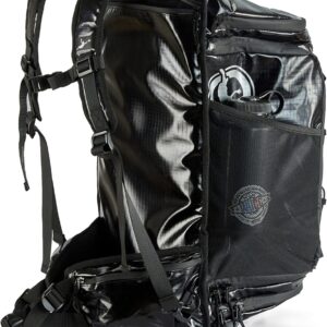 GREATEST Ultimate Bag 60 Liter - #1 World's Ultimate Frisbee Bag. Built in Insulated Cooler Compartment and Organization System. (SILVER)