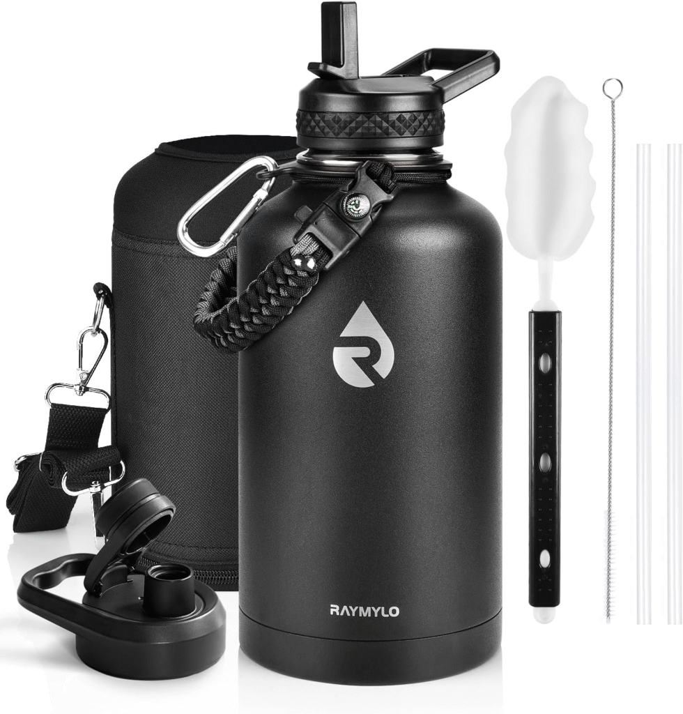 RAYMYLO Stainless Steel Water Bottle