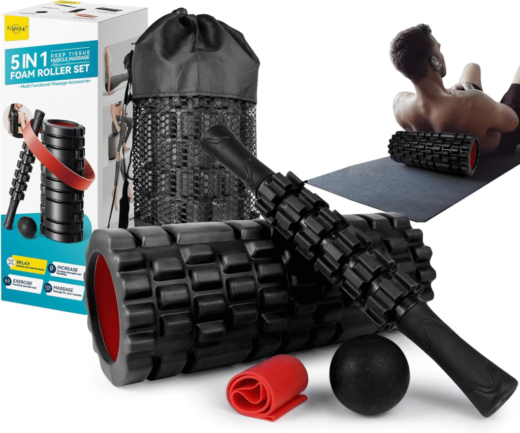 Krightlink 5 in1 Foam Roller Set