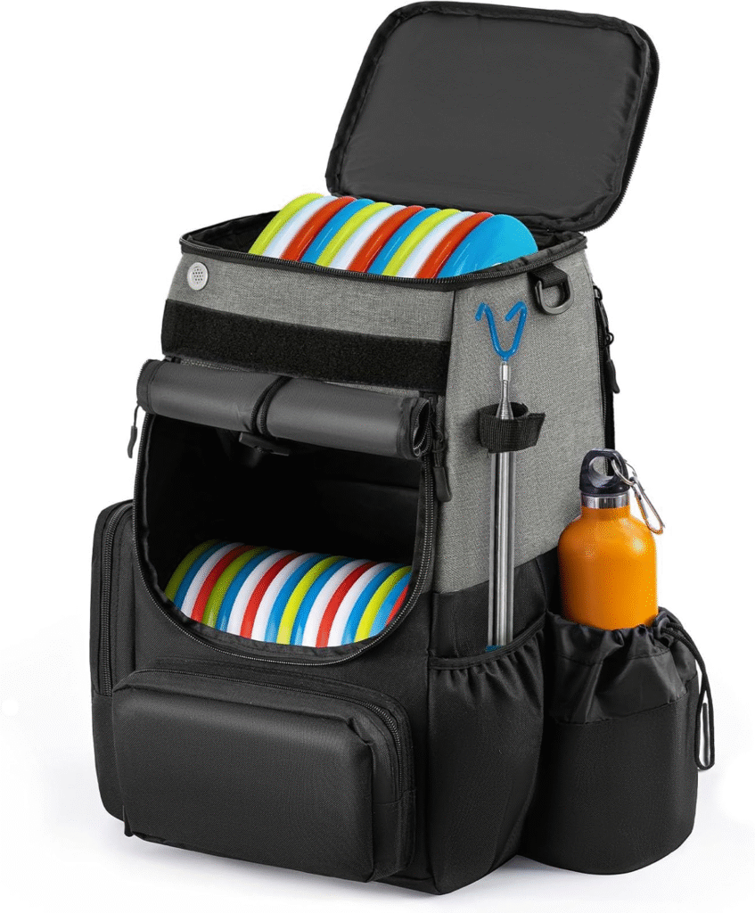 UNIHIMAL Heavy Duty Disc Golf Bag with Cooler