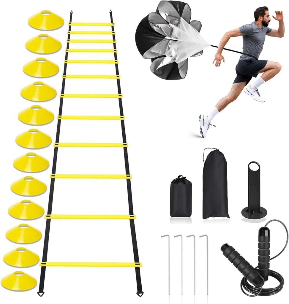 CHIWALLO Agility Ladder and Speed Training Set