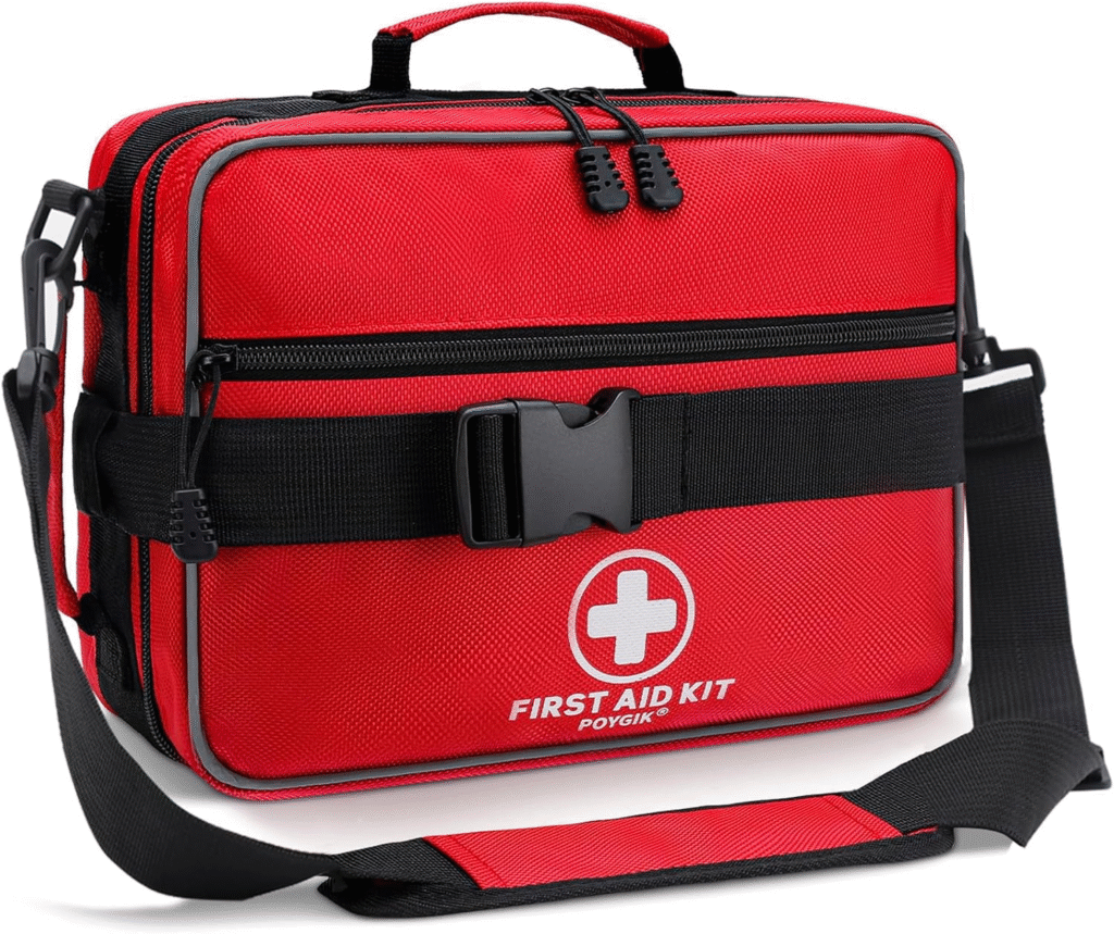 Premium 420 Piece Large First Aid Kit for Outdoor Emergencies