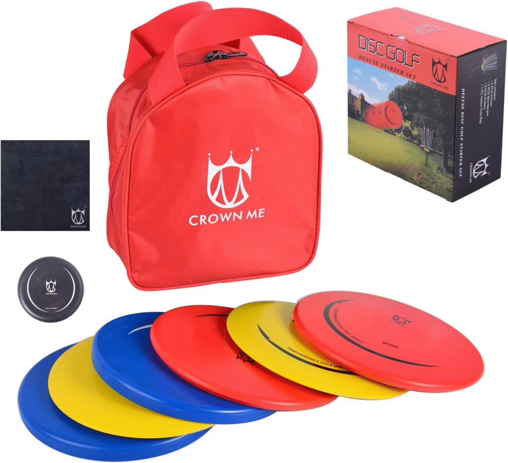 CROWN ME PDGA Approved Disc Golf Set 