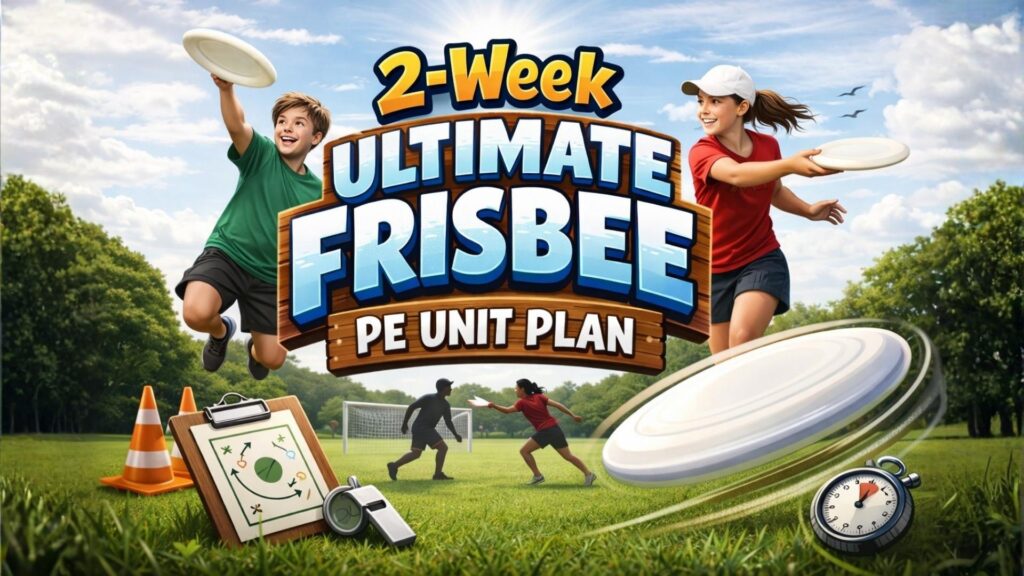 2-Week Ultimate Frisbee PE Unit Plan (Step-by-Step Outline)