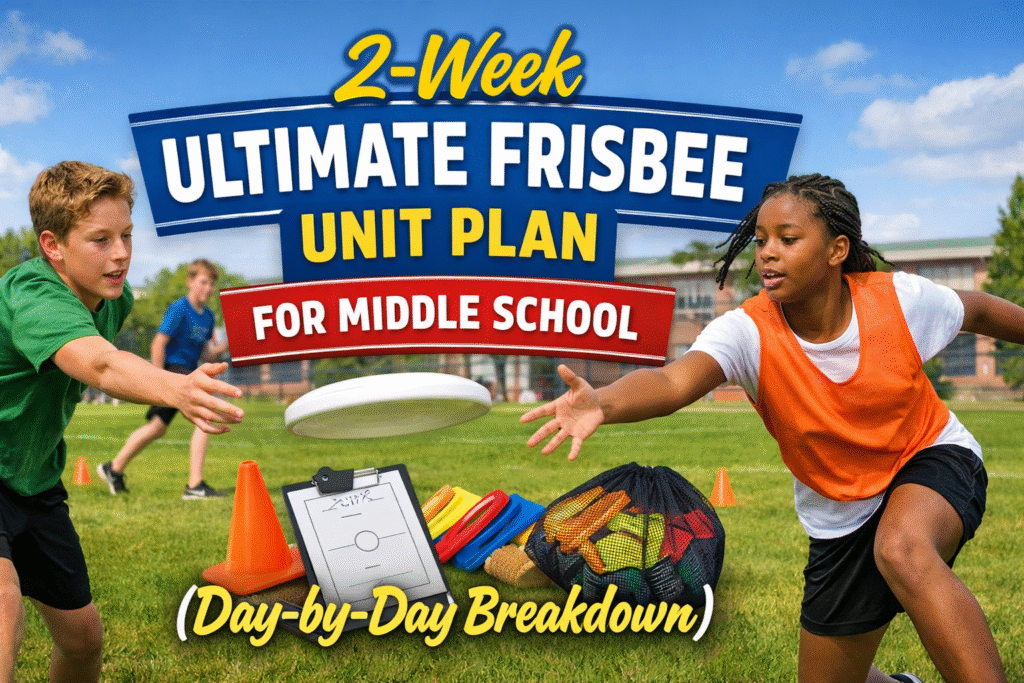 2-Week Ultimate Frisbee Unit Plan for Middle School (Day-by-Day Breakdown)