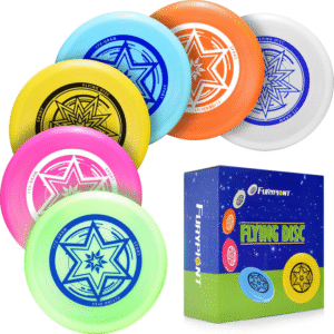 Outdoor Flying Disc 175g with Glow in the Dark Feature