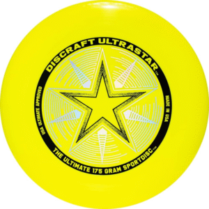 Discraft 175 Gram Yellow Ultrastar Sport Disc