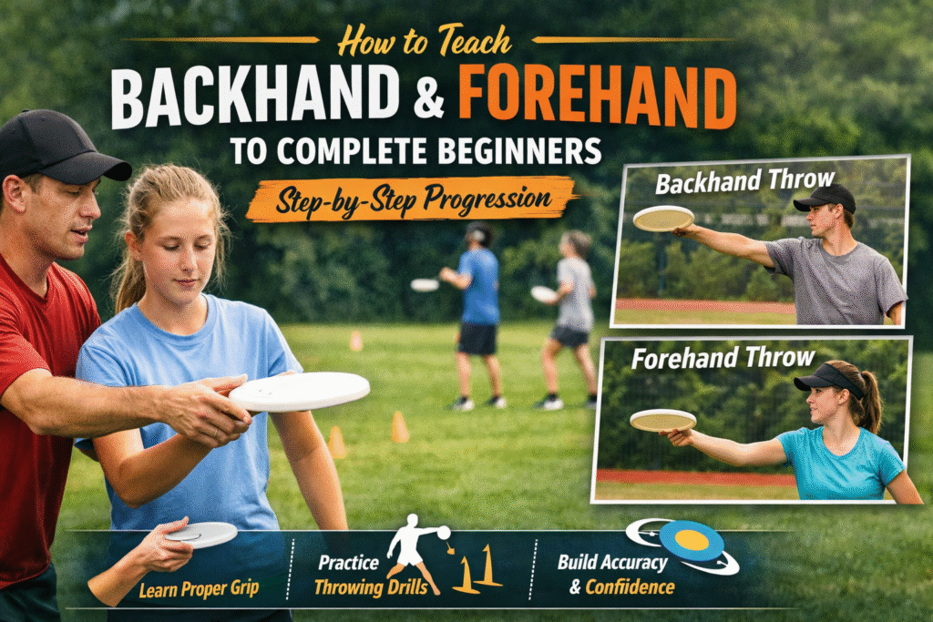 How to Teach Backhand and Forehand to Complete Beginners (Step-by-Step Progression)