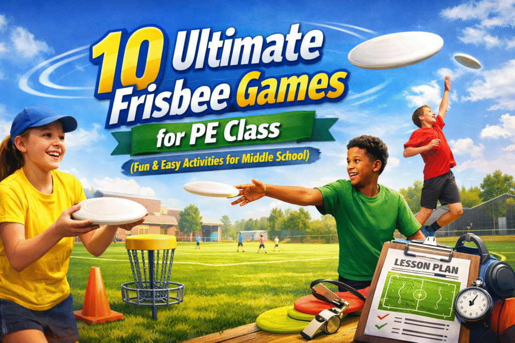 10 Ultimate Frisbee Games for PE Class (Fun & Easy Activities for Middle School)
